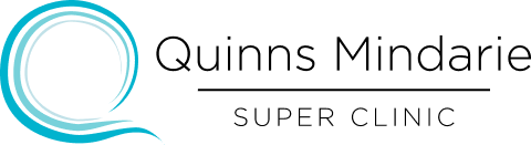 The logo of Quinns Mindarie Super Clinic